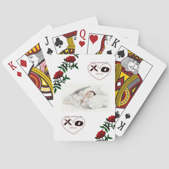 Valentine's Playing Card Deck (Back)