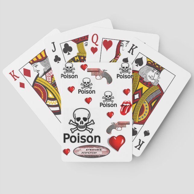 Valentine's Playing Card Deck (Back)