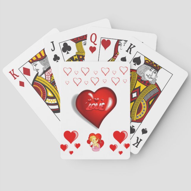 Valentine's Playing Card Deck (Back)