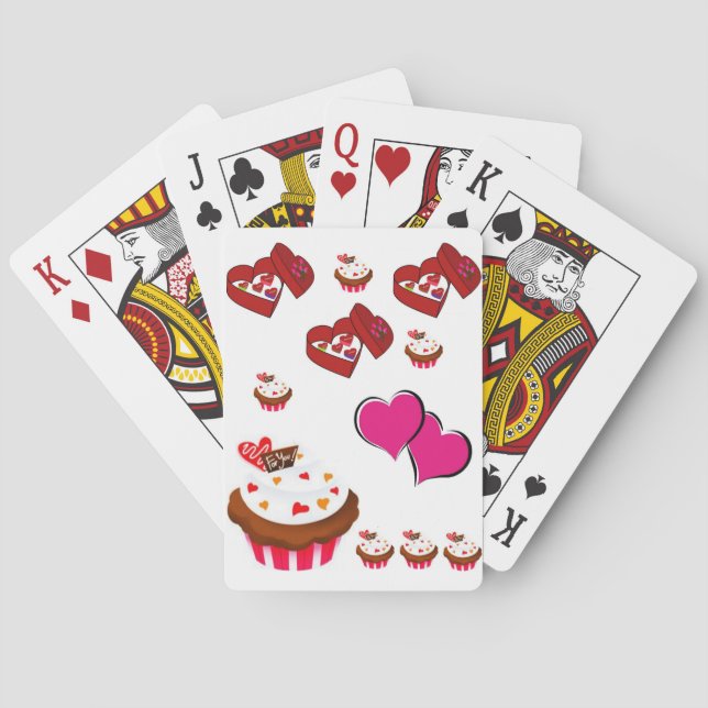 Valentine's Playing Card Deck (Back)