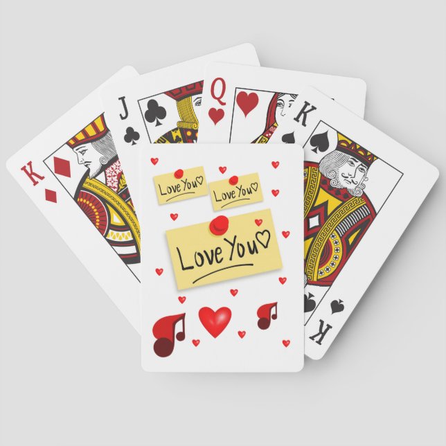 Valentine's Playing Card Deck (Back)