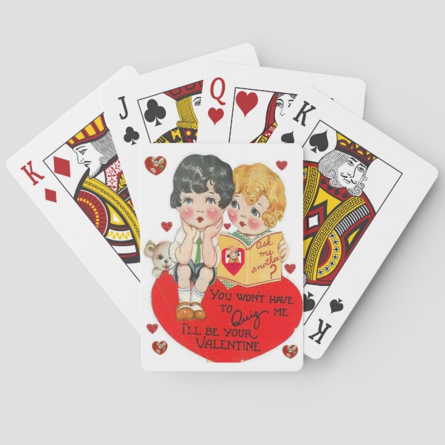 Valentine's Playing Card Deck (Back)