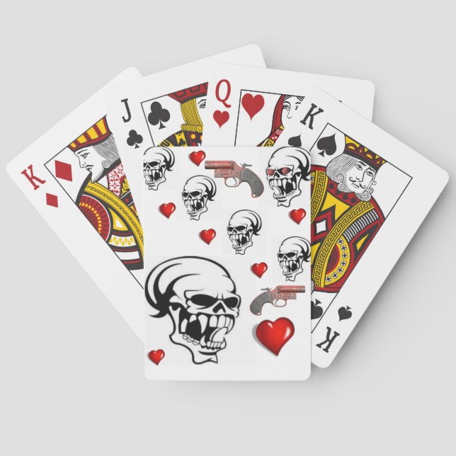 Valentine's Playing Card Deck (Back)