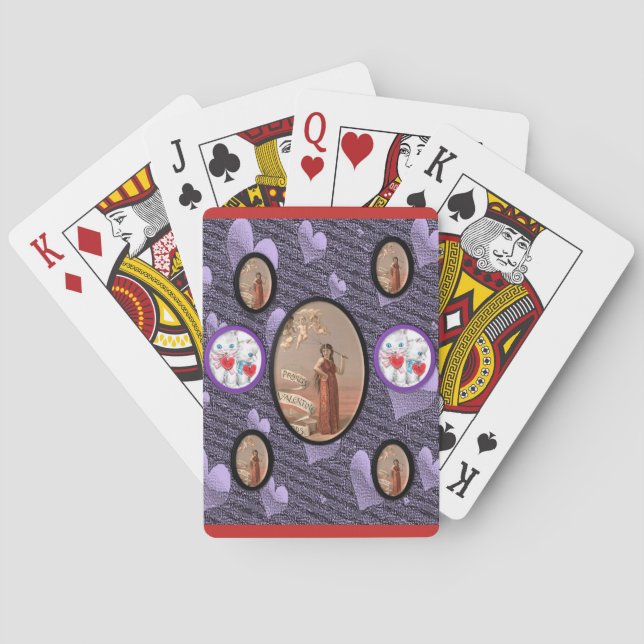 Valentine's Playing Card Deck (Back)