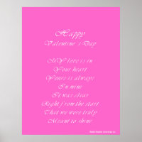Valentine's poem for my partner