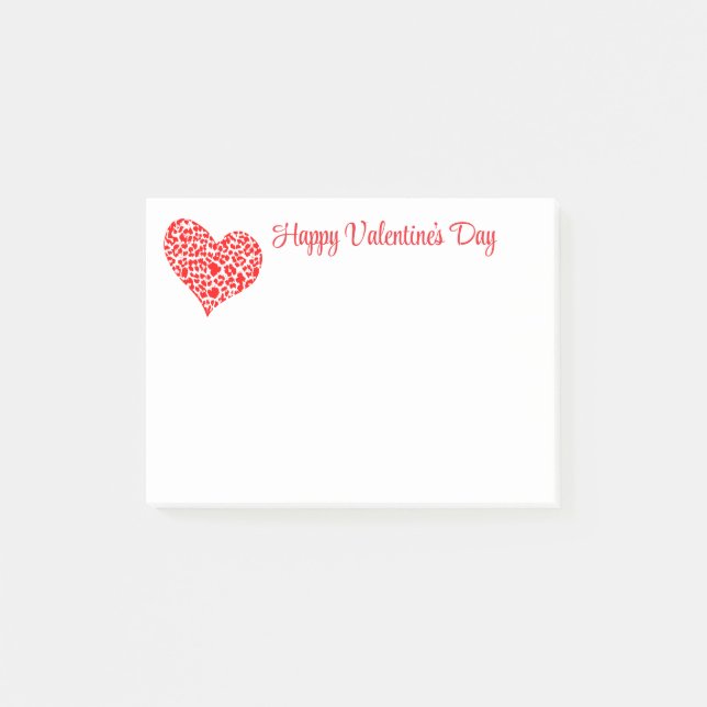 Valentines  post-it notes (Front)