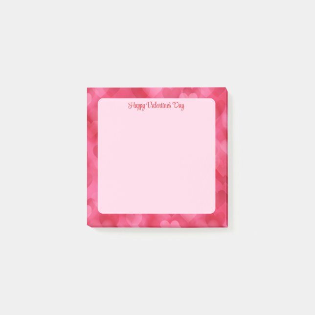 Valentines  post-it notes (Front)