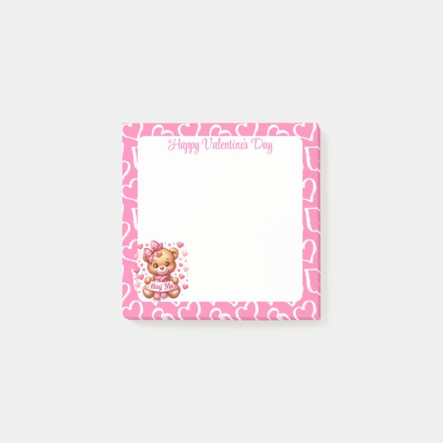 Valentines  post-it notes (Front)