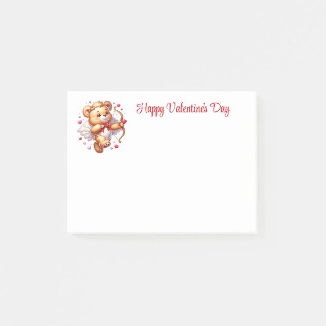 Valentines  post-it notes (Front)