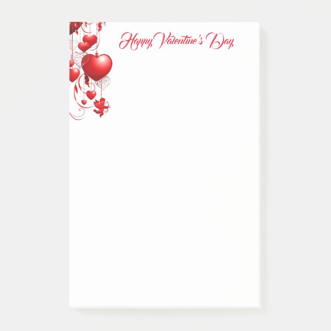 Valentines Post-it-Notes Post-it Notes (Front)