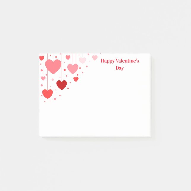 Valentines Post-it-Notes Post-it Notes (Front)