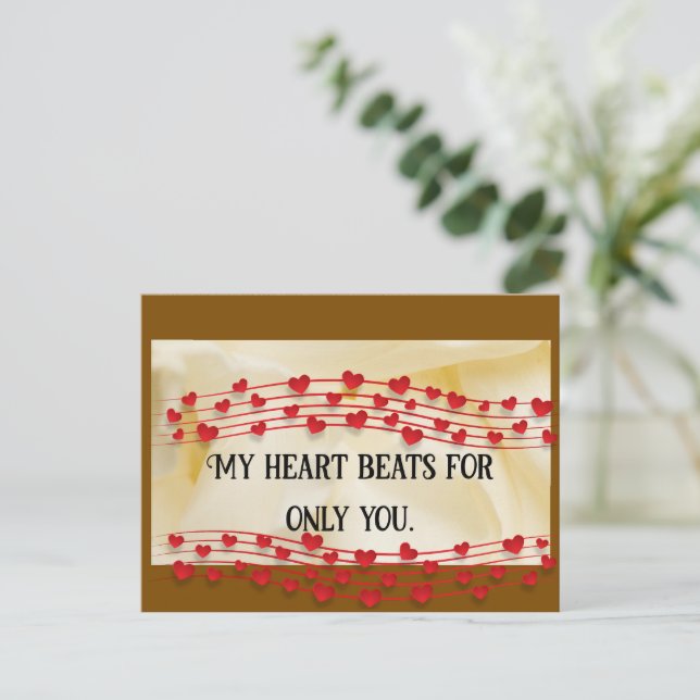 Valentine's Postcard (Standing Front)