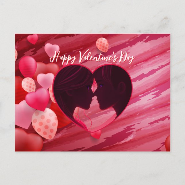Valentine's Postcard (Front)