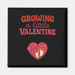 Valentines Pregnancy Announcement Growing A Little Magnet