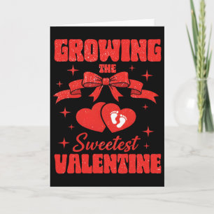 Valentines Pregnancy Announcement Growing Sweetest