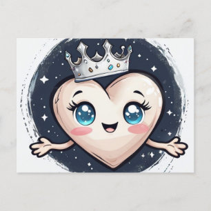 Valentine's Princess  Postcard