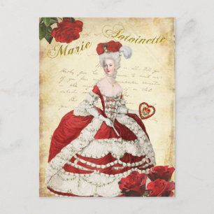 Valentine's Red postcard