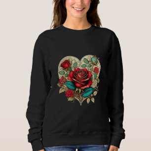 Valentine's Renaissance Rose Sweatshirt