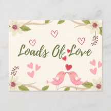 Valentine's Rustic Loads of Love Floral Cute