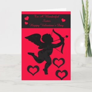 Valentine's Sister Card