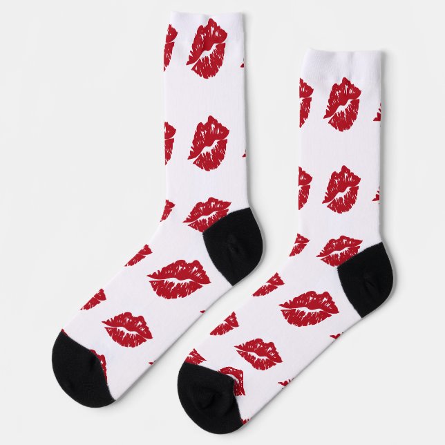 Valentines Socks (Left)