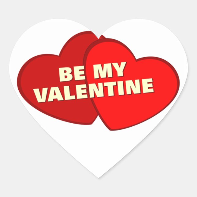 Valentines Square Stickers (Front)