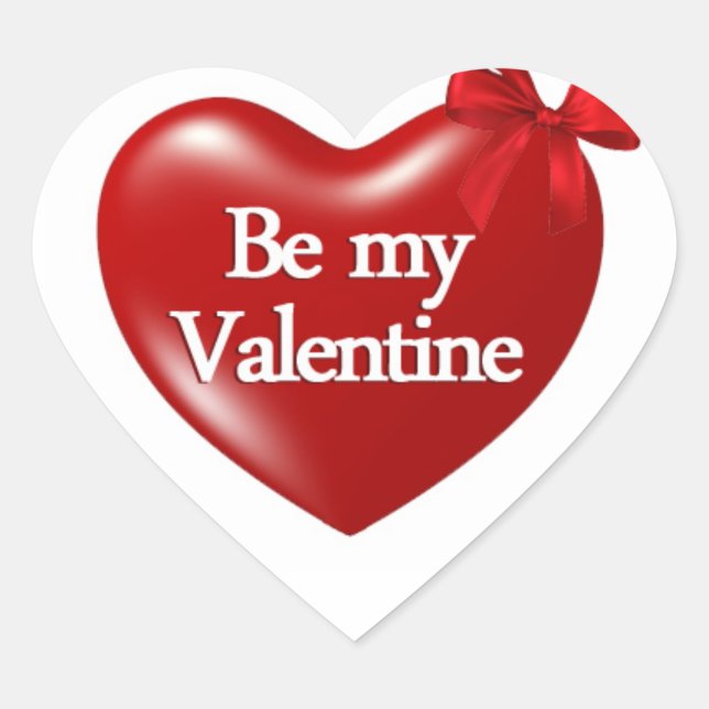 Valentines Square Stickers (Front)