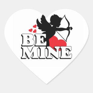 Valentines Square Stickers