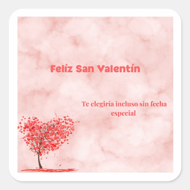 Valentine's Sticker (Front)