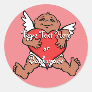 Valentine's Sticker Cupid Sticker Personalise