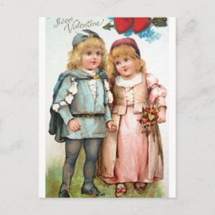 Valentines Sweet Hearts Holiday Postcard