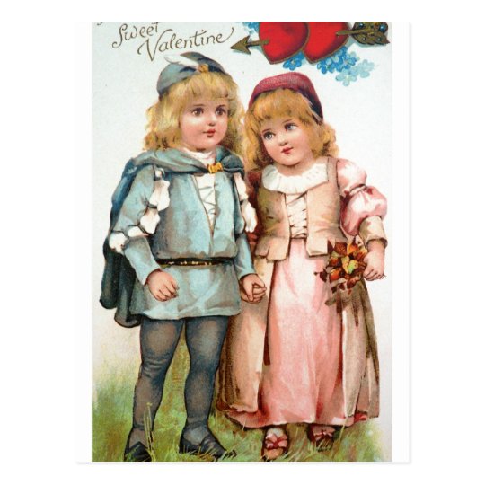 Valentines Sweet Hearts Postcard