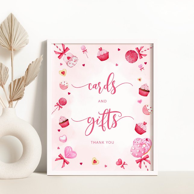 Valentines sweetheart baby shower Cards and gifts Poster (Creator Uploaded)