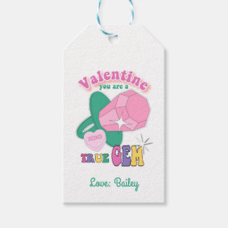 Valentines tag, True Gem, Printable Valentine Gift Tags