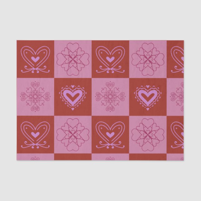 Valentine's Tissue Paper (Front)