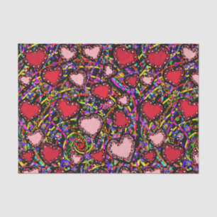 Valentines tissue paper
