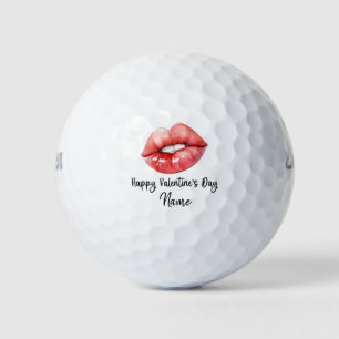 Valentine's to golfer with love you golf balls