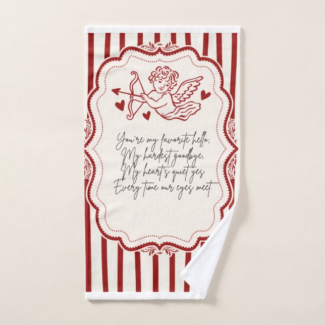 Valentines unique style by Sommer Hamilton Hand Towel (Hand Towel)