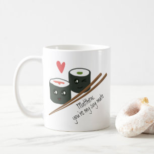 Valentines You're my Soy Mate Kawaii Coffee Mug