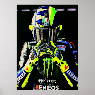 valentino rossi, moto gp legend,    the doctor 46, poster