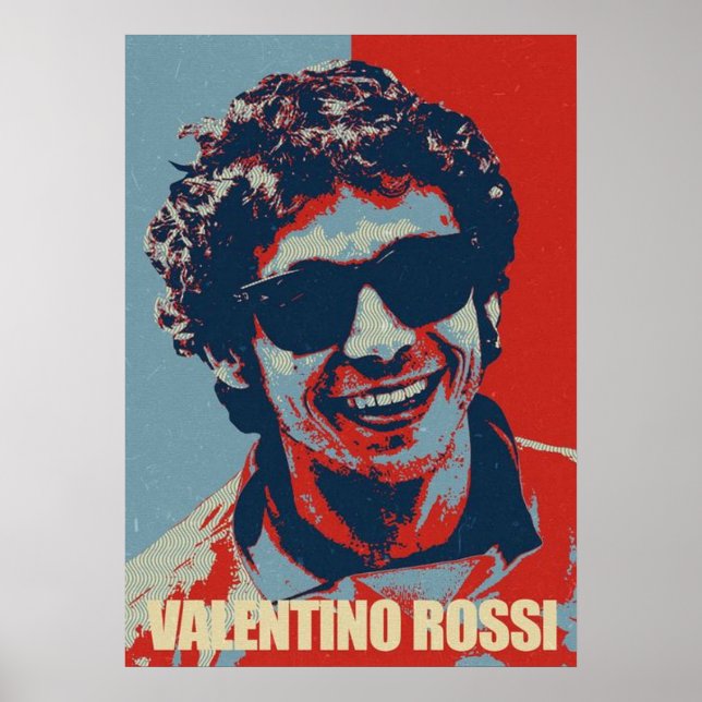 valentino rossi, moto gp legend,      the doctor 4 poster (Front)