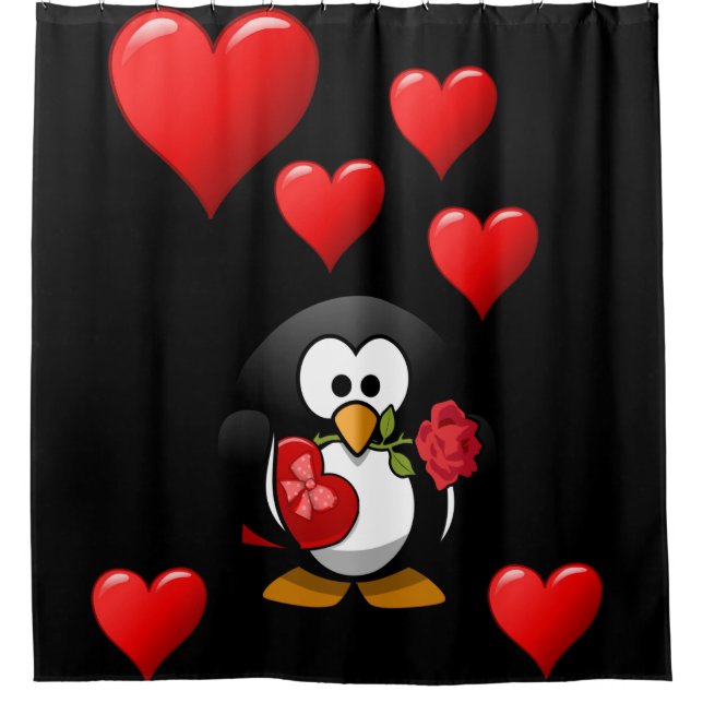 Valenttine's Day Shower Curtain (Front)