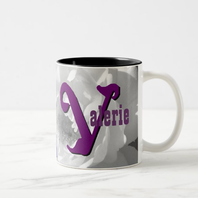 Valerie Personalised Name Mug (Right)