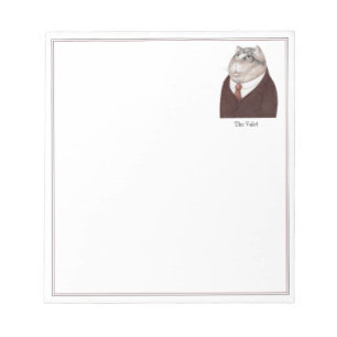 VALET CAT 5.5x6 Notepad