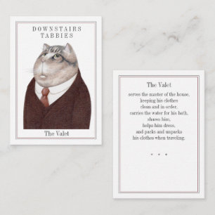 VALET CAT Trading Card