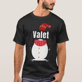 Valet Gift For Christmas T-Shirt