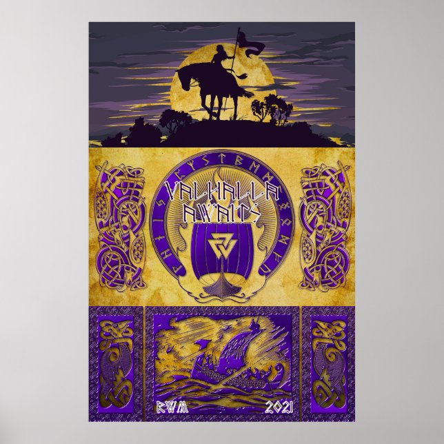 Valhalla Awaits Poster (Front)