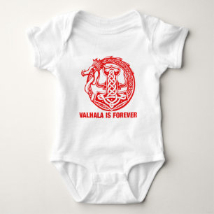 Valhalla Is Forever - Viking Pride Baby Bodysuit