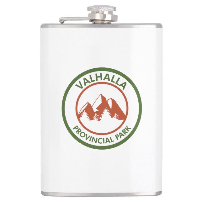 Valhalla Provincial Park Hip Flask (Front)