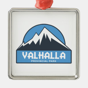 Valhalla Provincial Park Metal Ornament